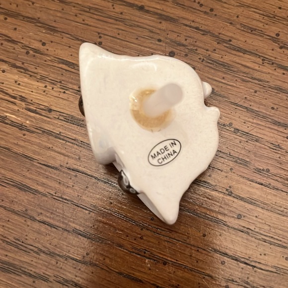 Nora Fleming Pearl Dot Divided Stoneware Dish - Picture 14 of 16